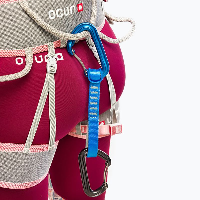 Uprząż wspinaczkowa damska Ocun Twist Tech Eco grey/ red 10