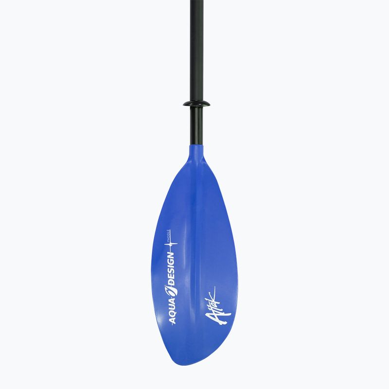 Wiosło kajakowe 4-częściowe AQUADESIGN K1 Attak 4 blue 7