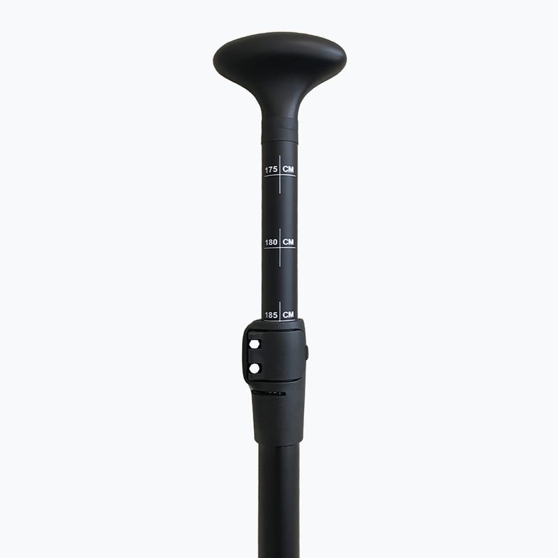 Wiosło SUP 3-częściowe MOAI Carbon Limited 3D green 3