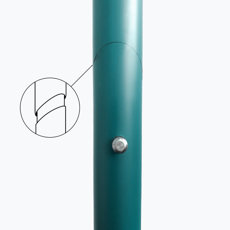 Wiosło SUP 3-częściowe MOAI Carbon Limited 3D green 4