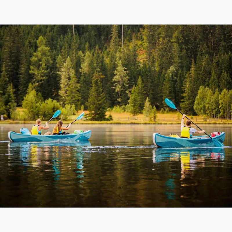 Kajak pompowany 1-osobowy SPINERA Molveno 380 teal/white/grey 4