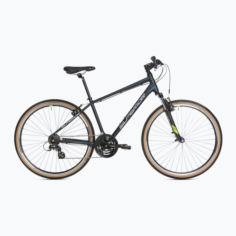 Rower crossowy Superior RX 510 matte night blue/silver/neon yellow