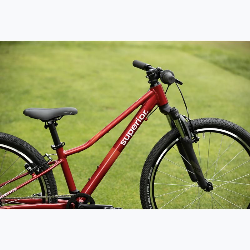Rower dziecięcy Superior RACER 24 gloss racing red 3