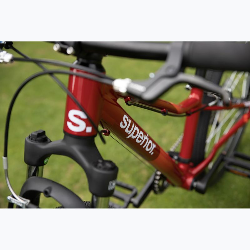 Rower dziecięcy Superior RACER 24 gloss racing red 5