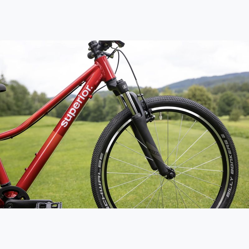Rower dziecięcy Superior RACER 24 gloss racing red 7