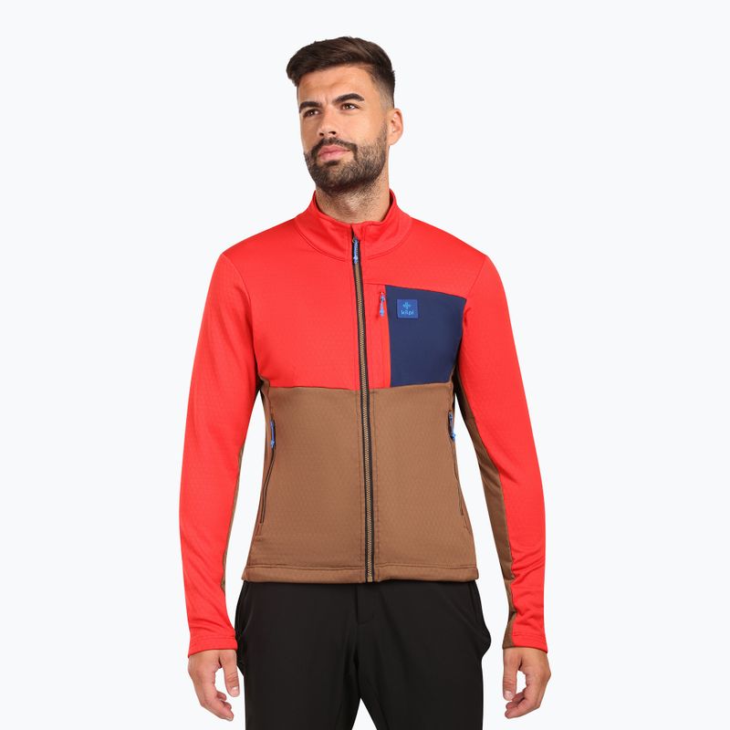 Bluza narciarska męska Kilpi Erin brown