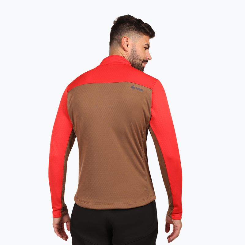 Bluza narciarska męska Kilpi Erin brown 2