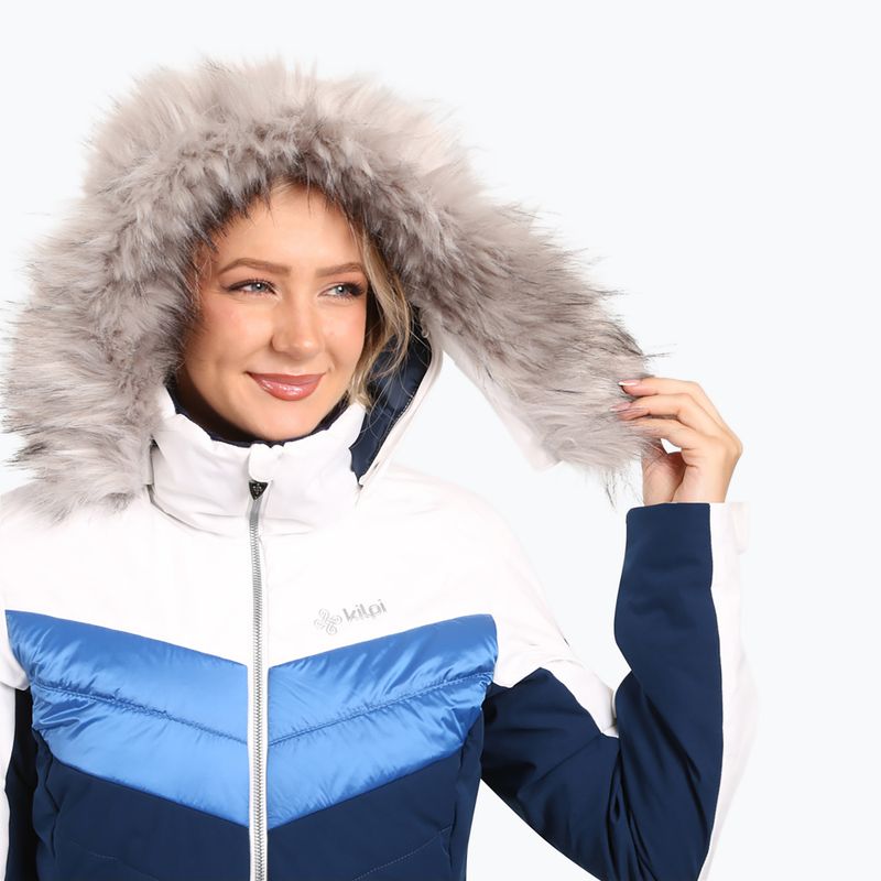 Kurtka narciarska damska Kilpi Lin dark blue 3