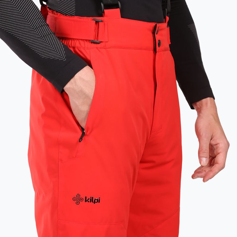 Spodnie narciarskie męskie Kilpi Mimas red 4
