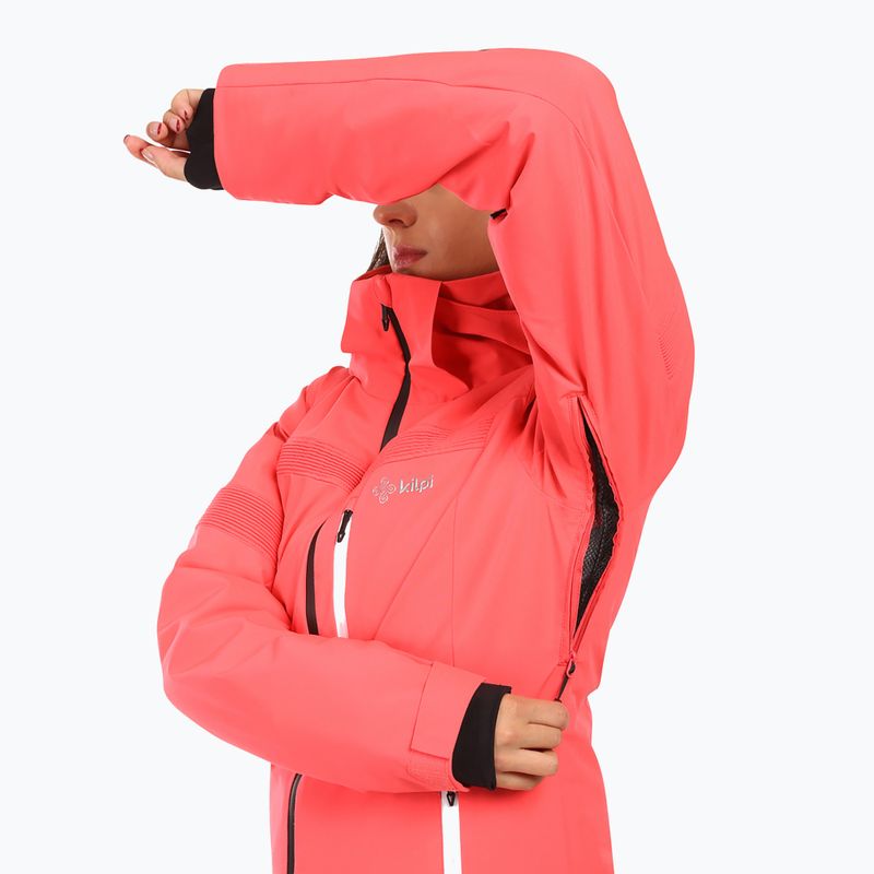 Kurtka narciarska damska Kilpi Valera pink 6
