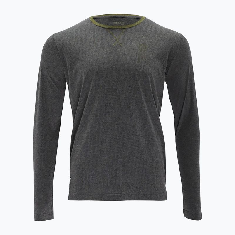 Longsleeve rowerowy męski SILVINI Casalo charcoal/olive 5