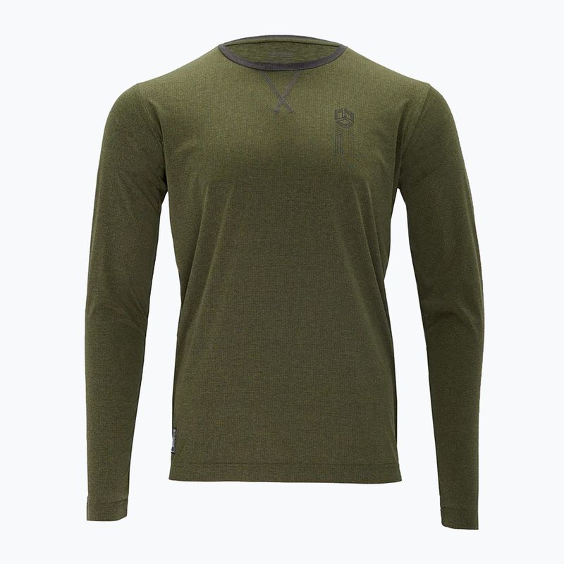 Longsleeve rowerowy męski SILVINI Casalo olive/charcoal 5