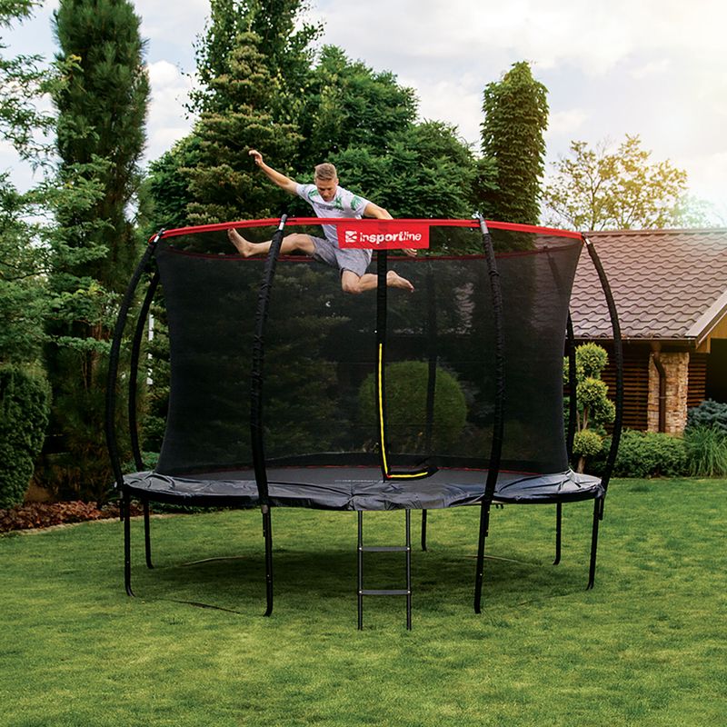 Trampolina ogrodowa inSPORTline Flea 366 cm 9