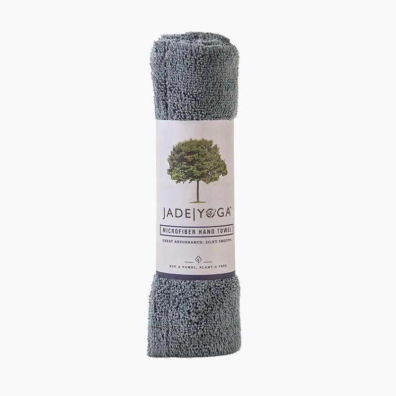 Ręcznik do jogi JadeYoga Microfiber Hand gray 4