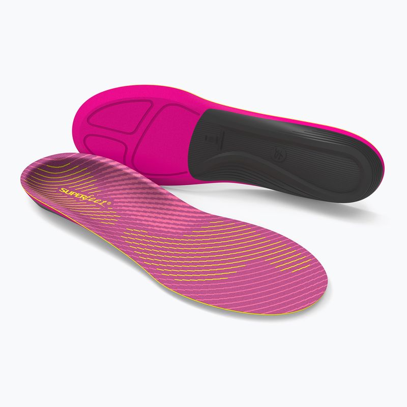Wkładki do butów Superfeet Active Women's Support plum