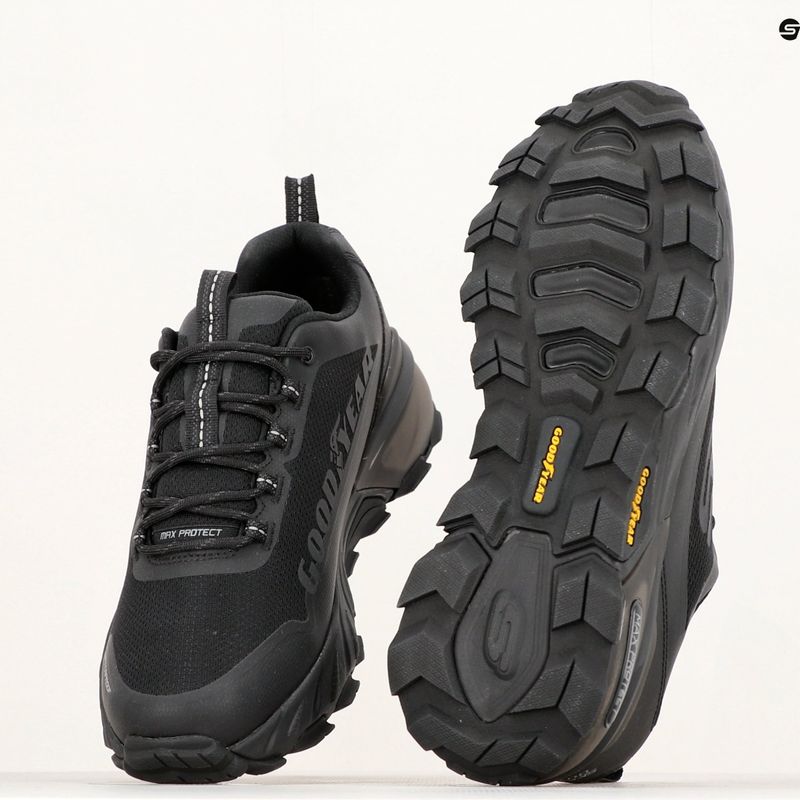 Buty męskie SKECHERS Max Protect Fast Track black 12
