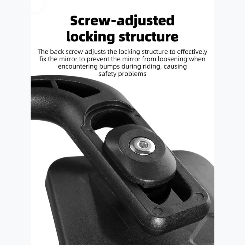 Lusterko rowerowe Rockbros 260003002 Handlebar Mirror 1 pcs Right black 7