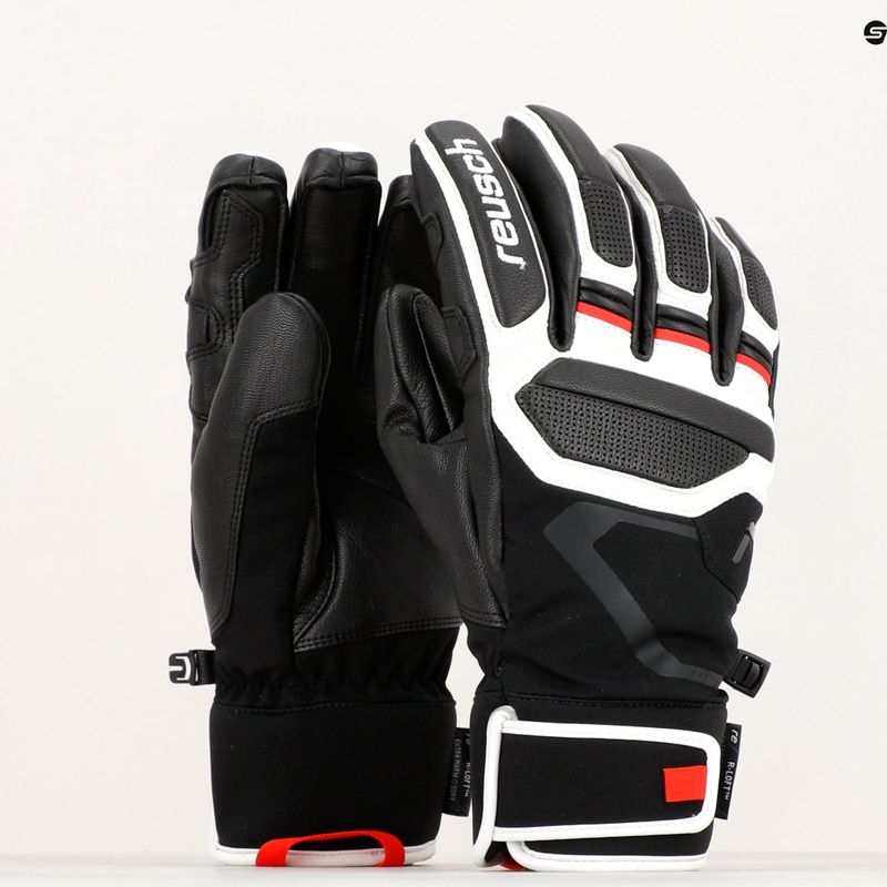 Rękawice narciarskie Reusch Pro Rc black/white/fire red 12