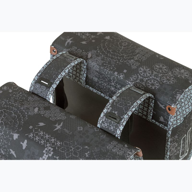 Sakwa rowerowa Basil Boheme Double Bag 35 l charcoal 3