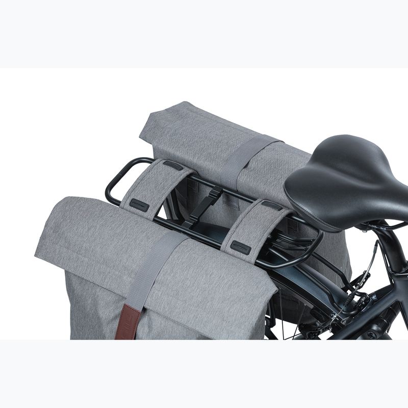 Sakwa rowerowa Basil City Double Bag 32 l grey melle 6