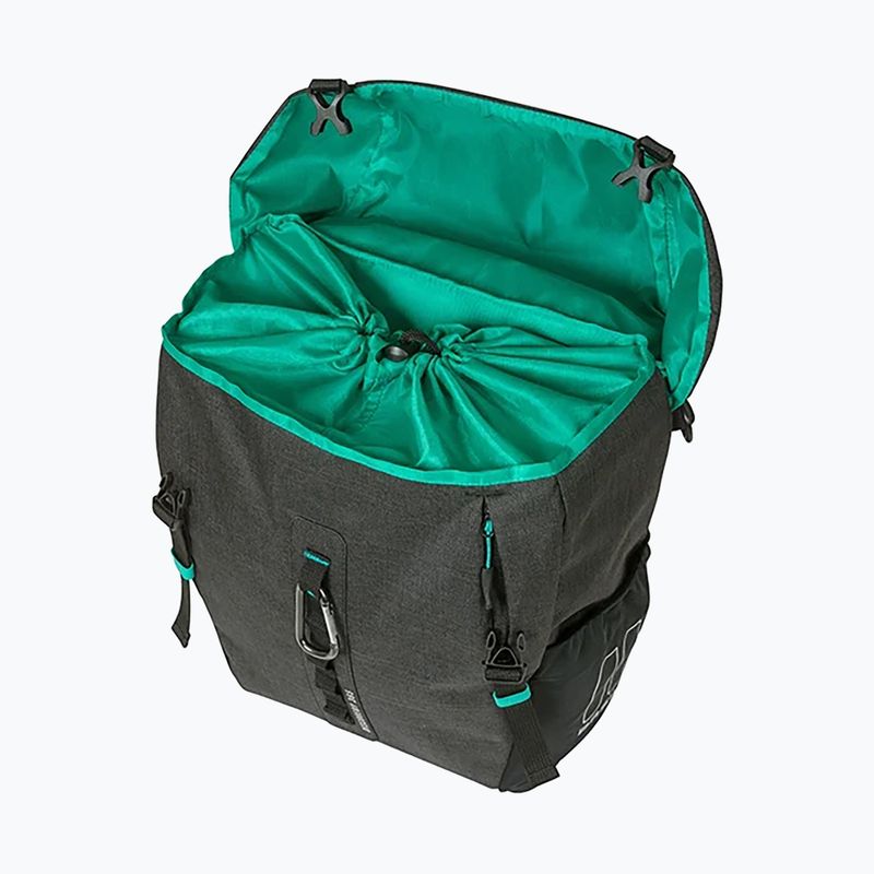 Sakwa rowerowa Basil Discovery 365D Single Bag MIK Hooks 9 l black melee 4