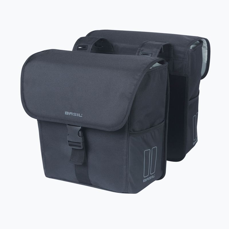 Sakwa rowerowa Basil Go Double Bag 32 l solid black