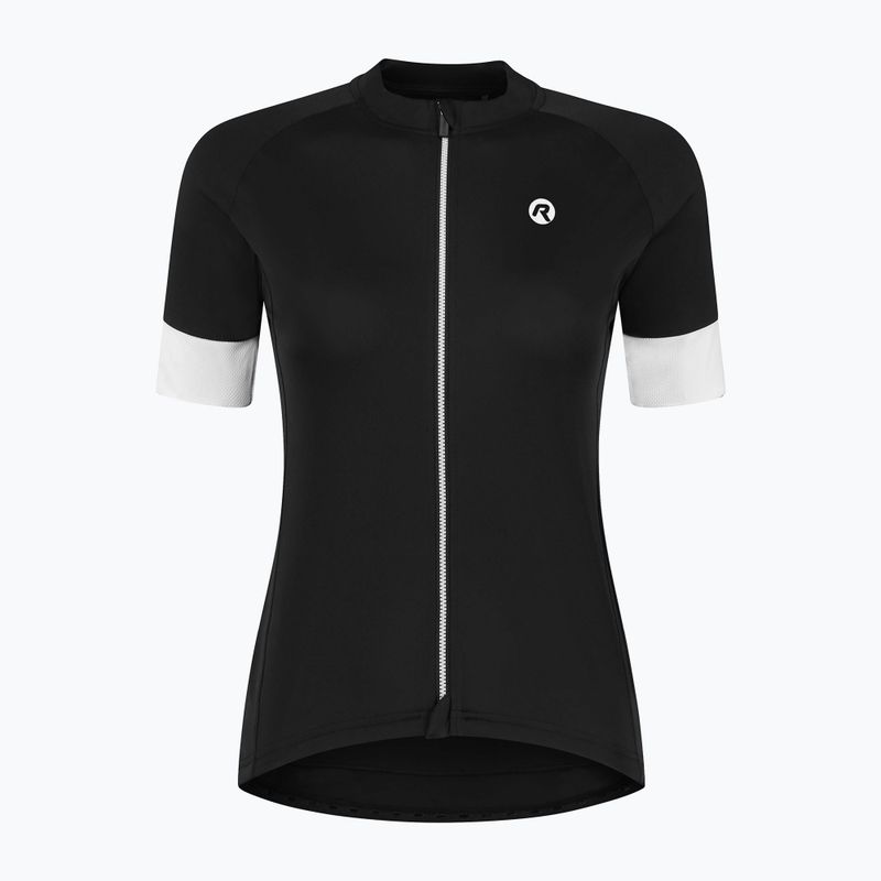 Koszulka rowerowa damska Rogelli Modesta black/white 4
