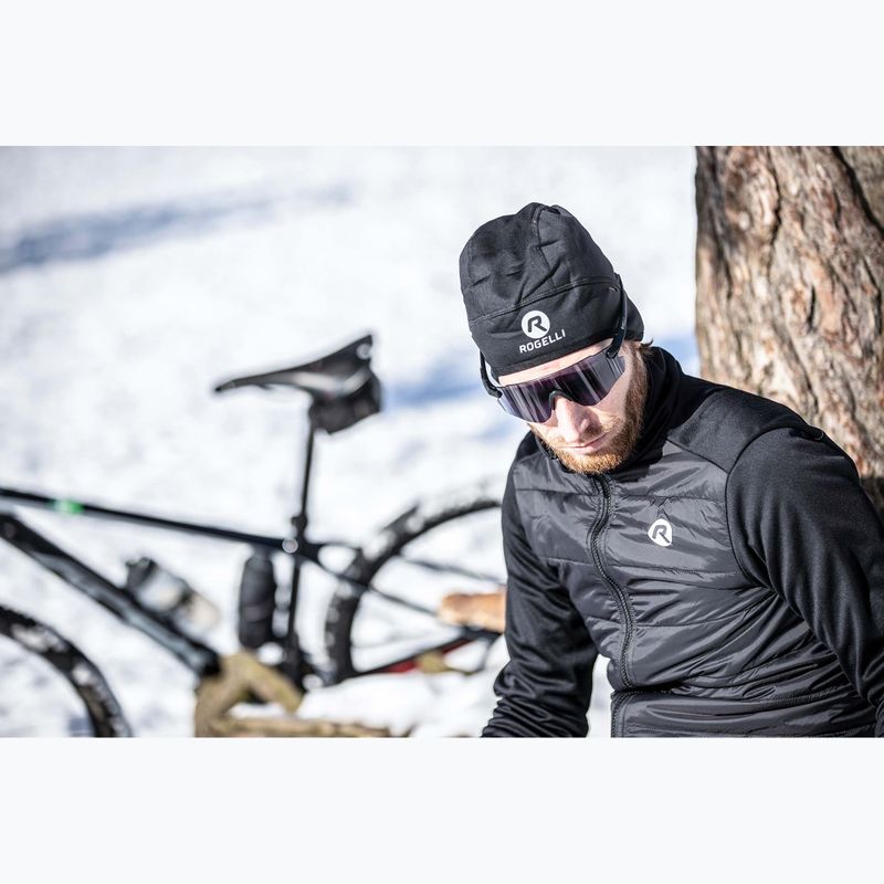Czapka rowerowa Rogelli Lazio Winter Underhelmet black 7