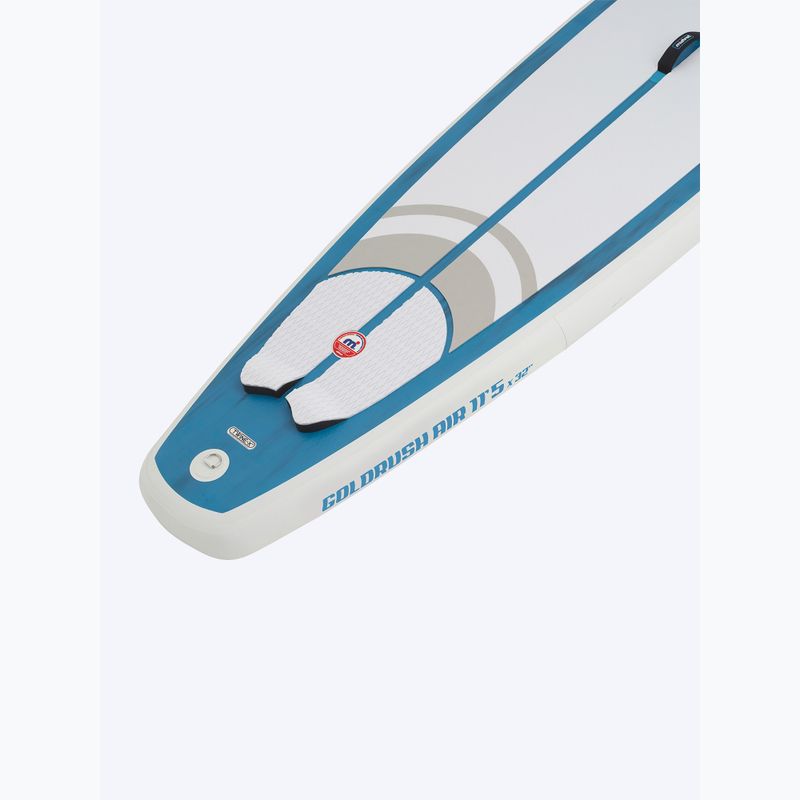 Zestaw deska SUP pompowana Mistral Gold Rush Air 11'5 white/blue 8