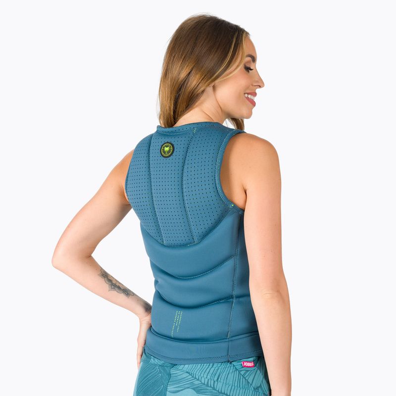 Kamizelka ochronna damska JOBE Fragment denim blue 2