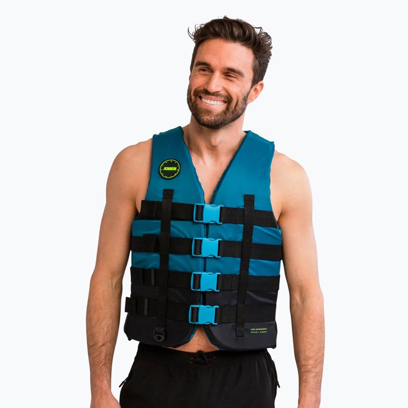 Kamizelka asekuracyjna JOBE 4 Buckle teal 6