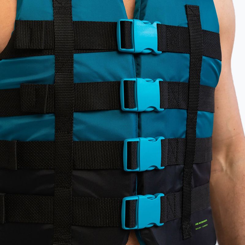 Kamizelka asekuracyjna JOBE 4 Buckle teal 8