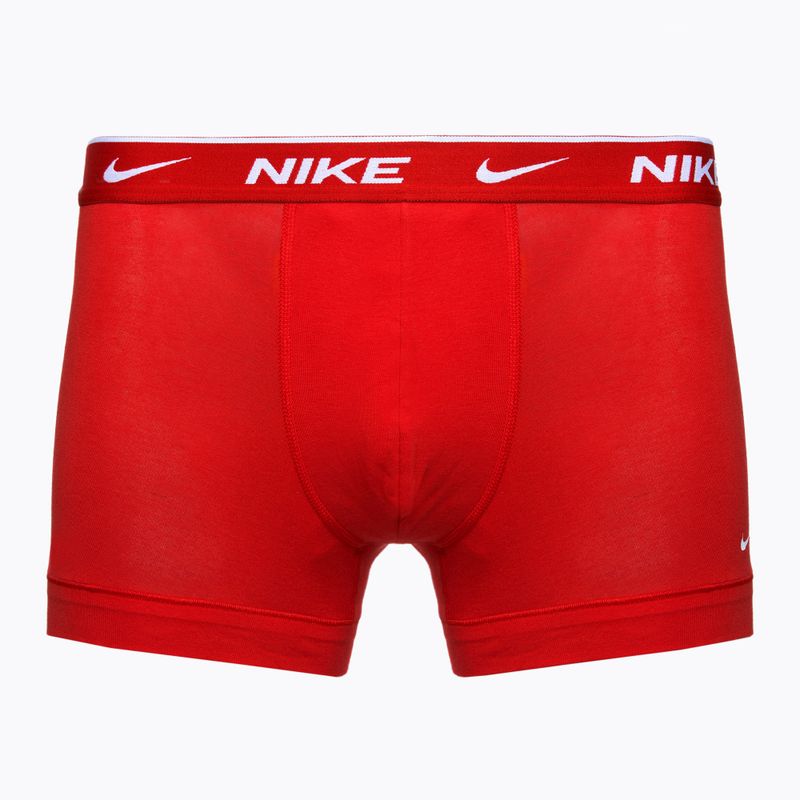 Bokserki męskie Nike Everyday Cotton Stretch Trunk 3 pary team orange/uni red/black 3