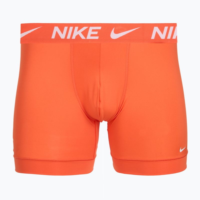 Bokserki męskie Nike Dri-Fit Essential Micro 3 pary sunset 2