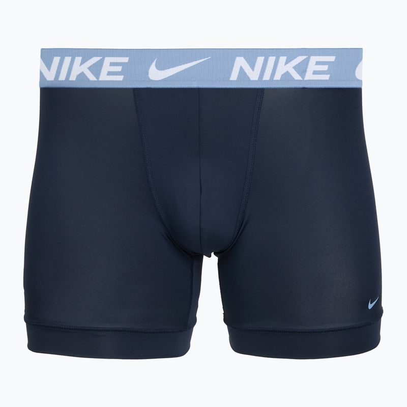 Bokserki męskie Nike Dri-Fit Essential Micro 3 pary petrol 3