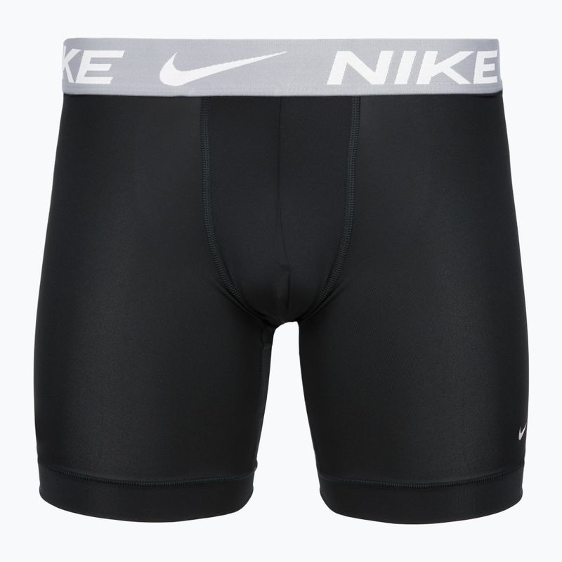 Bokserki męskie Nike Essential Micro 3 pary black/sapphire/wolf grey/team crimson 5