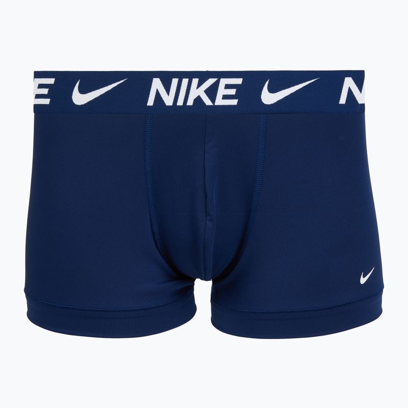Bokserki męskie Nike Dri-Fit Essential Micro Trunk 3 pary navy 4