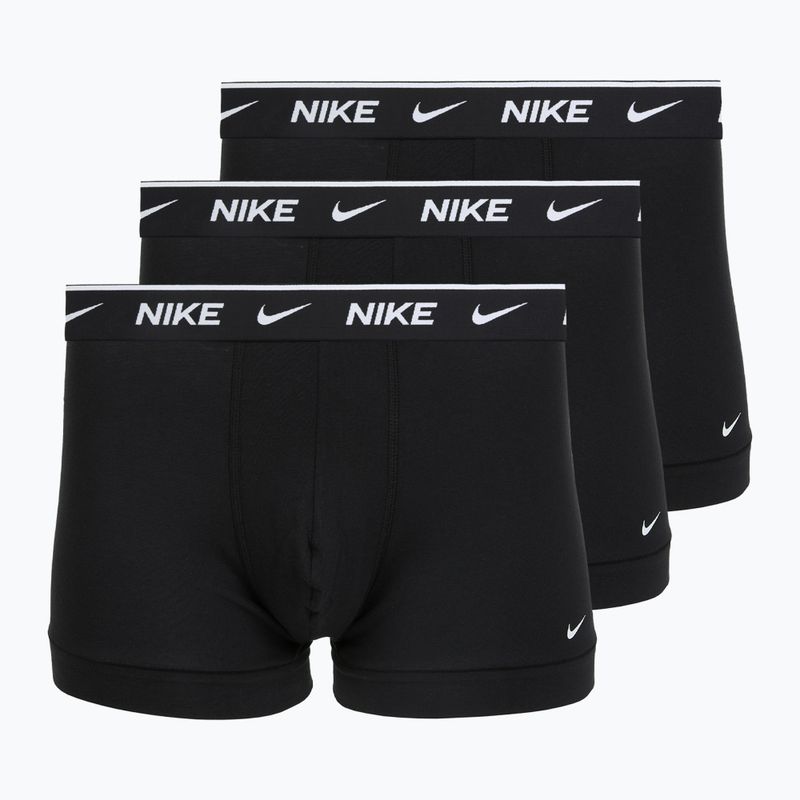 Bokserki męskie Nike Cotton Stretch Trunk Black
