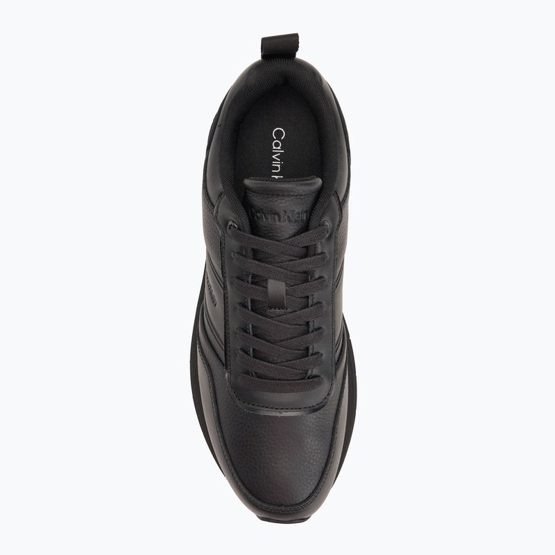 Buty męskie Calvin Klein HM0HM01897 Low Prof Runn Laceup Tape triple black 5