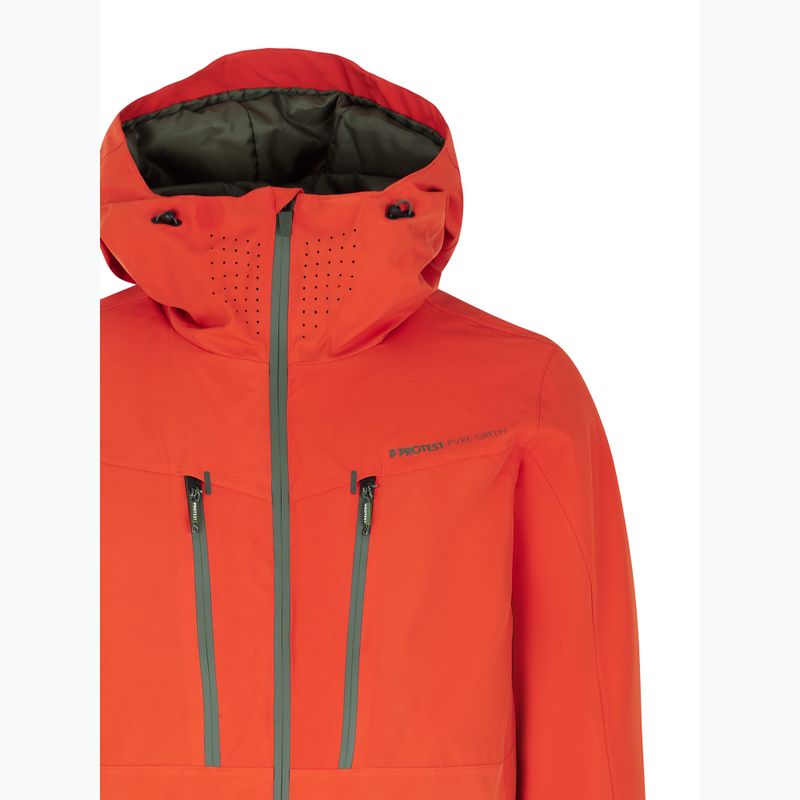 Kurtka snowboardowa męska Protest Prttimothy burnt orange 9