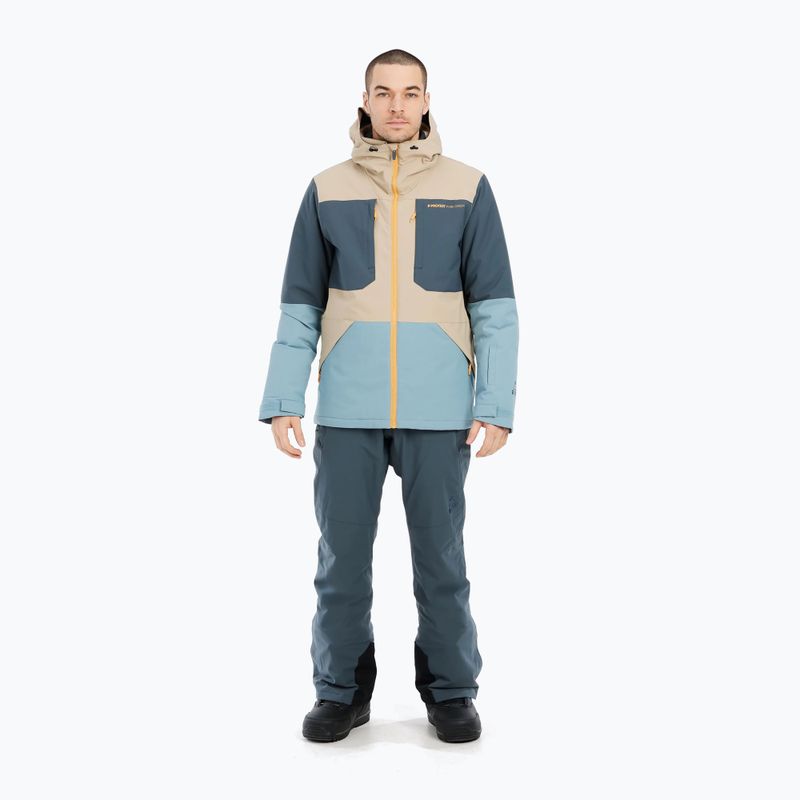 Kurtka snowboardowa męska Protest Prtenstone steel blue 2
