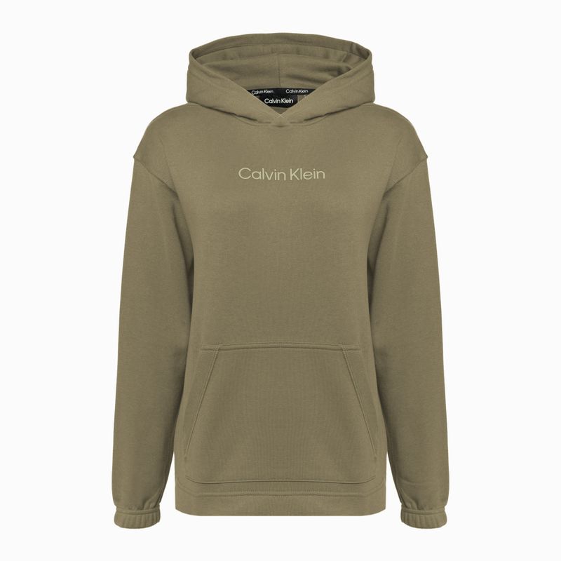 Bluza damska Calvin Klein Hoodie grey olive 5