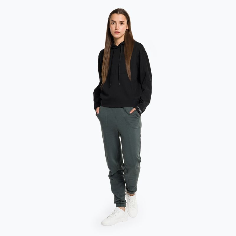 Bluza damska Calvin Klein Hoodie black beauty 2
