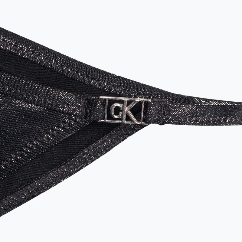Dół od stroju kąpielowego Calvin Klein String Cheeky Bikini black 3