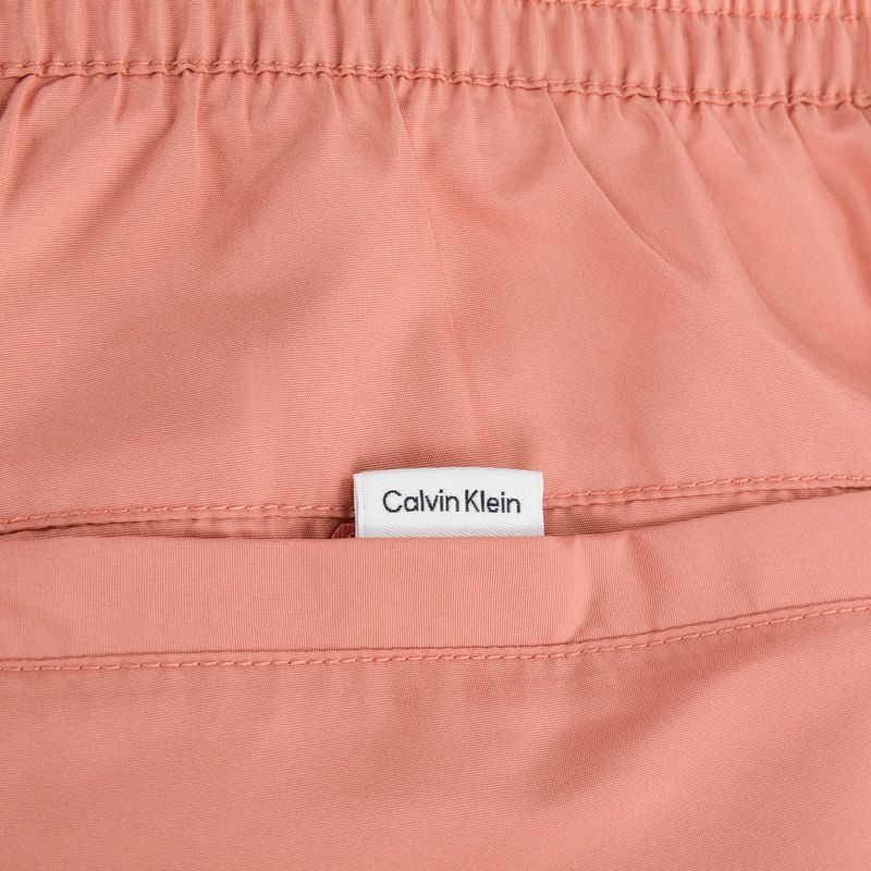 Szorty kąpielowe męskie Calvin Klein Medium Drawstring pink 4