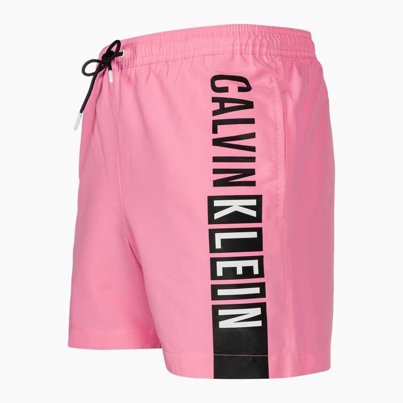 Szorty kąpielowe męskie Calvin Klein Medium Drawstring-Graphic sachet pink 3