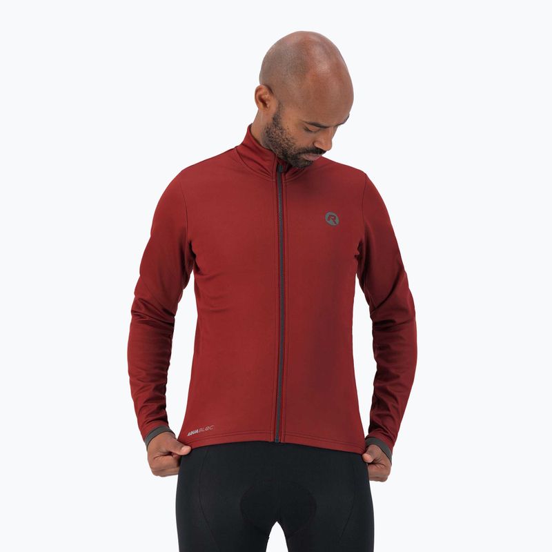 Kurtka rowerowa męska Rogelli Essential Winter bordeaux