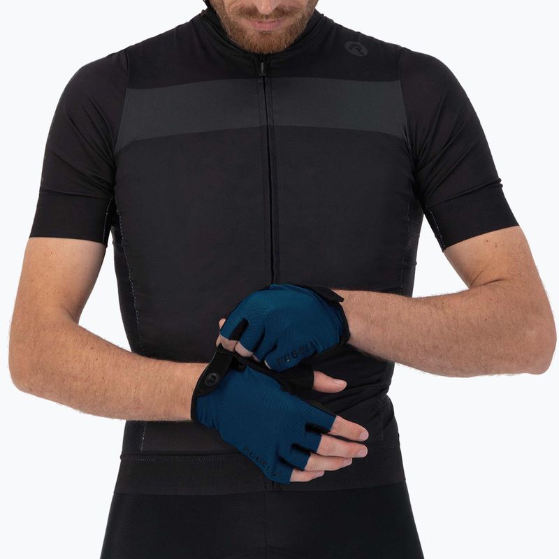 Rękawiczki rowerowe męskie Rogelli Core navy 7