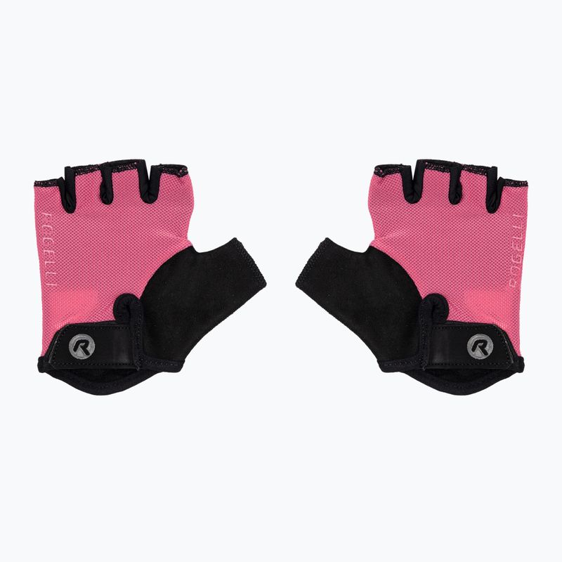 Rękawiczki rowerowe damskie Rogelli Core W pink 4