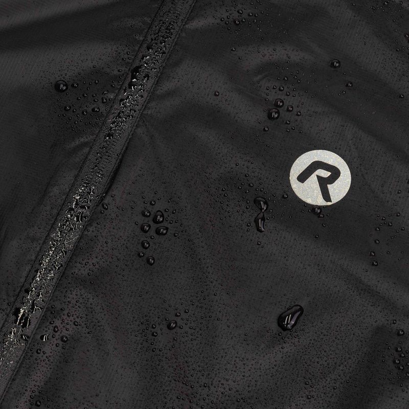 Kurtka rowerowa męska Rogelli Essential Rain black 5